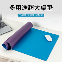 Office desk mat leather oversized mouse pad computer keyboard desk mat men and women hipster leather large notebook children student learning home writing desk pad custom game Mouse