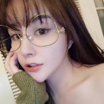 Zhang Sinzhou Ho Yang Mians new round face skinny light glasses in 2020