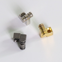 Dongli hot sale electric guitar string presser electric guitar roller string buckle silver black gold single assembly screw