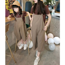 Special pro-submount summer clothing 2022 new surges female clothing foreign air girl loose net red back with pants two sets