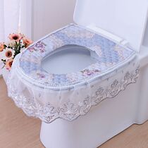 Toilet cushion Cushion Zip for Home Toilet Cover Waterproof Toilet Cover Toilet Warm Sitting Poop