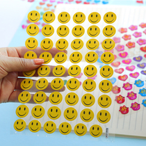 Primary school students encourage stickers Kindergarten reward stickers Praise stickers Smiley stars small red flag three-dimensional bubble stickers