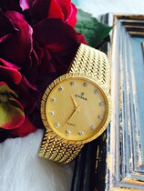 Xima Watch  Ear of wheat bracelet” Swiss quartz diamond unisex watch(original film)