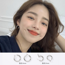 925 pure silver ring earrings 2021 new cold air earbuds earrings female 2022