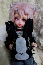 BJD doll 6 points cute little devil SD doll