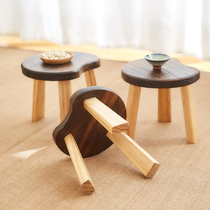 Solid Wood small wooden stool home shoe stool childrens small bench balcony mini stool coffee table stool stool stool toilet foot stool