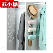 Hat storage box put hat finishing hat hanging hat artifact multifunctional storage hanging scarf hat storage multi-layer