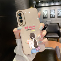 Huawei honor x20se mobile phone shell x twenty se electroplating soft shell huawei protective sleeve brief honorx20se female new x20se silicone gel CHL-AN00