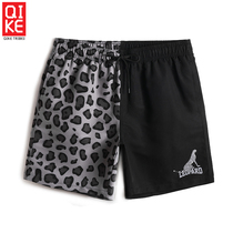 Riding beach pants mens sexy BAO WEN hot spring swimsuit quick-drying can go into the water seaside vacation Sao Qi swimming trunks tide