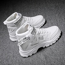 Autumn new boots male trend Martin boots high gang high casual mens shoes in autumn