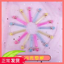 Pencil cap pencil cap cute primary school student fashion crown pen cap student pen set pencil extender transparent silicone