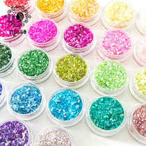 DIY jewelry natural shell powder shell fragments drops glue seal crystal drops miss small morning 22 colors