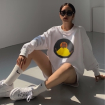 CPFM KANYE KANYE Chicago limited niche Tide brand Joker high street loose round neck sleeve sleeve sweater men