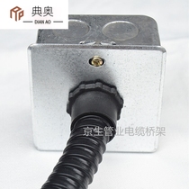 Joint Plastic Metal Wrap Plastic Nylon Black Hose Pipe Lock Joint Hose Snake Leather Threading Joint Joint