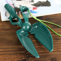 Pet toilet picker cleaning supplies go out to walk the dog convenient and simple scissors toilet picker clean and convenient not to dirty hands