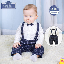 Boys with pants set autumn and winter clothes baby clothes boys baby gentleman suit birthday dress flower boy tide