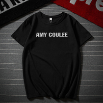 300g thick solid white t-shirt heavy pound short sleeve compassionate mens all-cotton black round collar original mens dress big code Fat Man