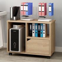 Office storage cabinet File cabinet Wooden office cabinet movable cabinet Low cabinet Mobile small cabinet File cabinet Data cabinet