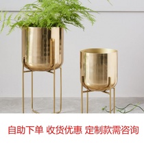 Nordic Minimalist Home Living Room Living-room Balcony Multimeat Green Economy Sturdy Palm Flower Shelf Flower Pot Shelf Creative New