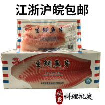 Japanese sushi ingredients snapper fillet tilapia frozen sashimi snapper fillet for sale about 9kg