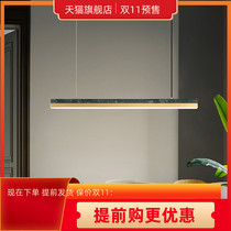 Long bar restaurant chandelier 2021 new modern minimalist marble minimalist designer led dining table bar lamp