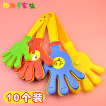 Clap hands drum applause glowing hand clap plastic toy small hand slap performance large hand clap