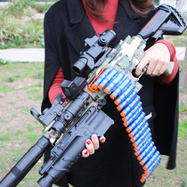 Electric burst soft bullet gun M416 machine gun Simulation sniper childrens toy gun Boy child Gatling machine gun