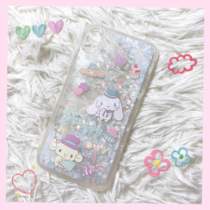 Xiaoxis soft world Japanese cute liquid iPhone case x xmax 7 8 soft rubber case