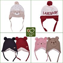 Rabbi baby hat new autumn winter men and women baby hooded hat knitted plush warm cotton thread ear protection