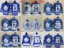 Toronto Maple Leafs retro ice hockey suit Clark Gilmour Keon Jerseys