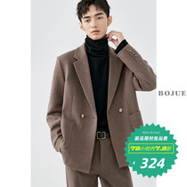 September 15th 0 oclock on sale of woolen suit men 21 autumn and winter New Korean version of high-grade single West Coat
