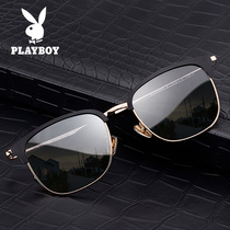 Playboy sunglasses mens glasses Driving driver driving mirror eyes retro round face new sunglasses womens trend