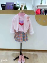 Ex-gratia F2AE94176 mini peace Taiping bird boy dress 2019 Winter fit girl plush thick coat 629