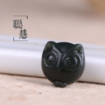 Yurun Yupin Hetian jade pendant Xinjiang Jade owl pendant natural jade pendant Shunfeng