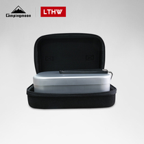 Coleman square EVA insulation lunch bag outdoor portable picnic lunch box burning lunch box heat preservation storage bag crash resistant