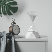 Diamond hourglass with sleeping light USB charging bedroom bedside lamp desktop colorful night light creative hourglass lamp