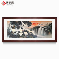 Famous calligraphy and painting Songtsuru New Chinese living room Decorative Painting Gifts and Birthday Gifts of the Birthday Greetings of the Birthday Celebration of the Birthday Celebration of the Birthday Celebration