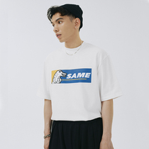 SAMESAME21SS original summer new Michelin short sleeve t-shirt male trend casual round collar pure cotton blouse