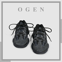 ULOVAZN Japanese dad shoes womens autumn and winter black samurai casual all-match running shoes design sense fried street ins tide