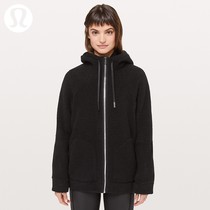 lululemon so Sherpa women sports hooded jacket LW4ATOS