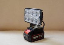 Work Light Outdoor Camping Charge Searchlight Apply 5401 Electric Hammer 20V Lithium Battery Lamp