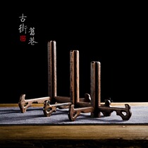 Size and size Puer tea bracket Tea stand solid wood display stand Tea shelf Tea cake rack Household bracket tea set accessories