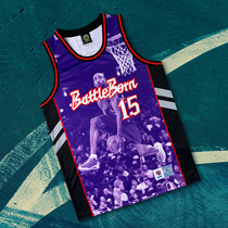 Street basketball jersey Carter retired commemorative basketball uniform streetball sports fitness uniform mens training quick-drying sweat