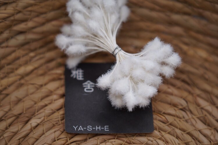 Japan imports carnival floats pistachios with flowers and flowers DIY handmade dyed bouquet materials