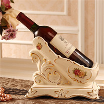 Eurostyle Extravaganza Ivory Ceramics Red Wine Rack Pendulum Upscale Wine Livingroom Restaurant Wine-to-wine cabinet Decorative Furnishing