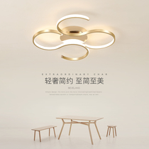 Room lights Modern simple creative personality Nordic warm romantic light luxury study bedroom lights led ceiling lamps