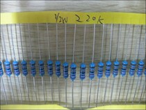 Metal film resistors 1 2W 180K 200K 220K 240K 270K 100 6-membered complete specifications