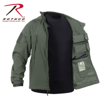 Rothco outdoor tactical soft shell jacket windproof waterproof warm jacket wool lining US import 55585