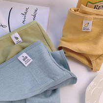 Recommended wool suede hand dush soft full cotton stall mid-waist-free hip-breathable Japanese-based triangular underpants