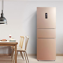 Midea refrigerator three-door first-class energy-saving household three-door air-cooled frost-free two-door small smart home appliances 258L